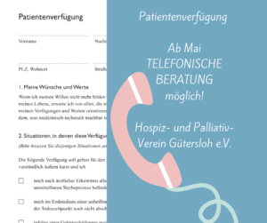 Beratungen zur Patientenverfügung telefonisch