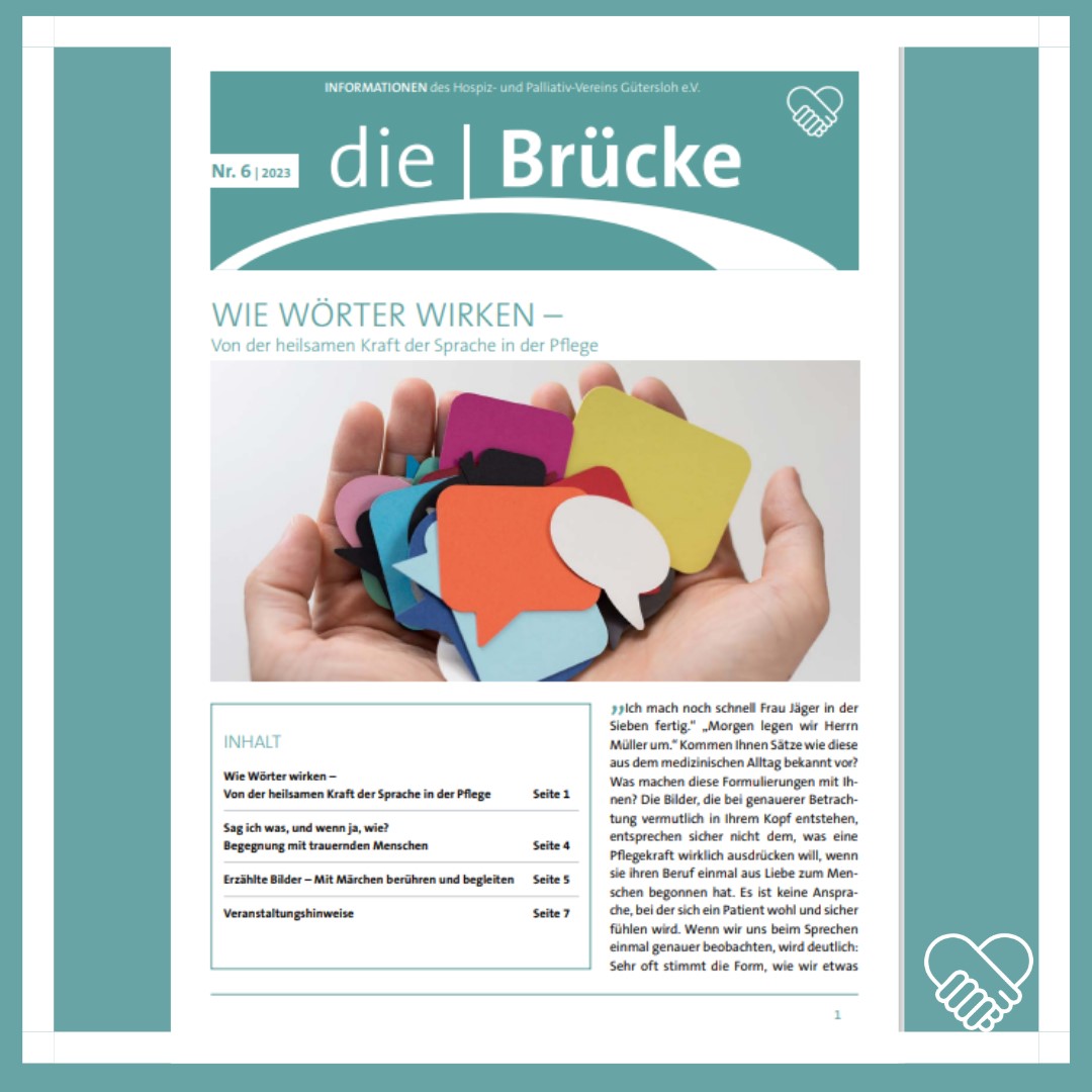 Die neue Ausgabe kostenlos zum Download: unsere Hospizzeitschrift „die Brücke“