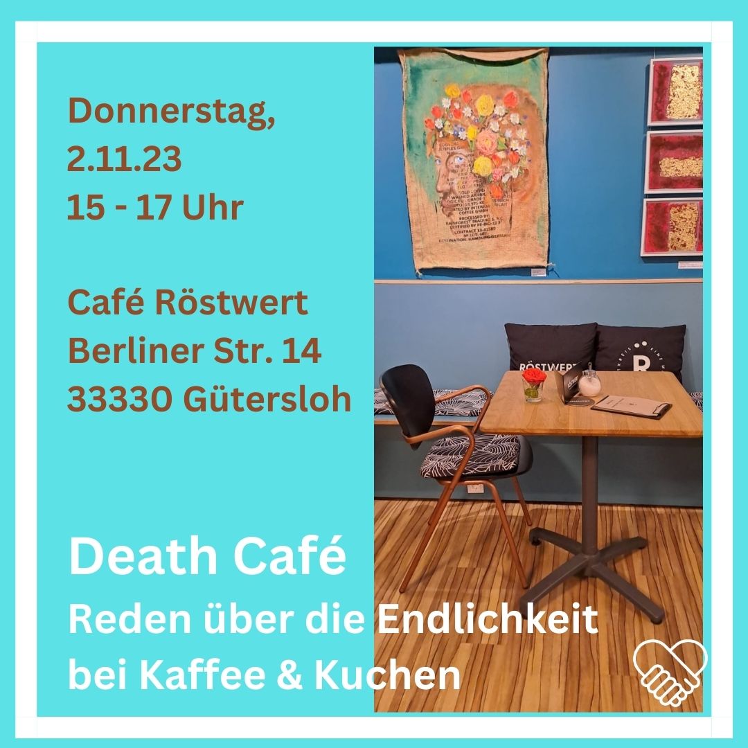 Einladung ins Death Café am 2.11.2023